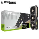 ZOTAC 5070 SOLID 12GB GRAPHICS 3FAN ICE STORM SPECTRA FREEZE TECH FIRE STORM