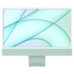 APPLE 2021 iMac (24-inch, Apple M1 chip with 8‑core CPU and 7‑core GPU, 2 ports, 8GB RAM, 256GB) - Green used no box