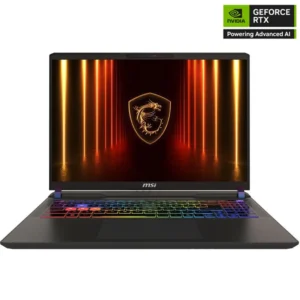 MSI Vector 16 HX AI Gaming (2025) Laptop – Upgraded Version- NVIDIA GeForce RTX 5080 Graphics 16GB / Intel Core Ultra 9-275HX – 2nd Series / 16inch QHD+ / 1TB SSD / 40GB RAM / Windows 11 Home / English & Arabic Keyboard / Cosmos Gray / Middle East Version