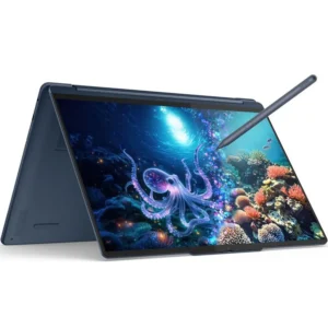Lenovo Yoga 9 14ILL10 (2025) 2-in-1 Convertible – Intel Core Ultra 7 258V / 32GB RAM / 1TB SSD / 14" WQXGA+ OLED Touch / Intel Arc 140V / Windows 11 / Arabic & English Keyboard / Cosmic Blue – Middle East Version