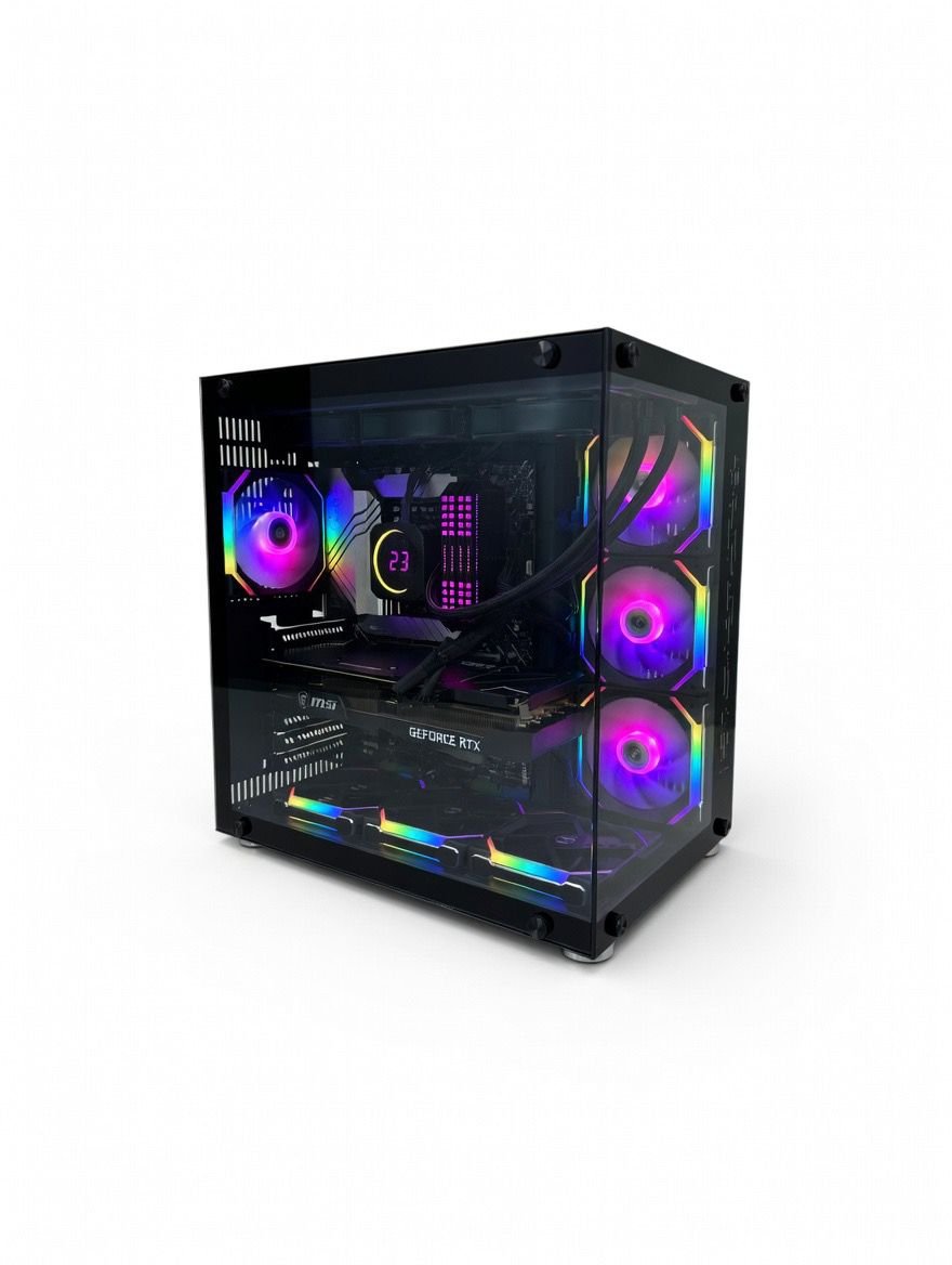 Intel i7-14700K Gaming PC | RTX 3070 8GB | 32GB Corsair Dominator RAM | 1TB SSD | Liquid Cooling