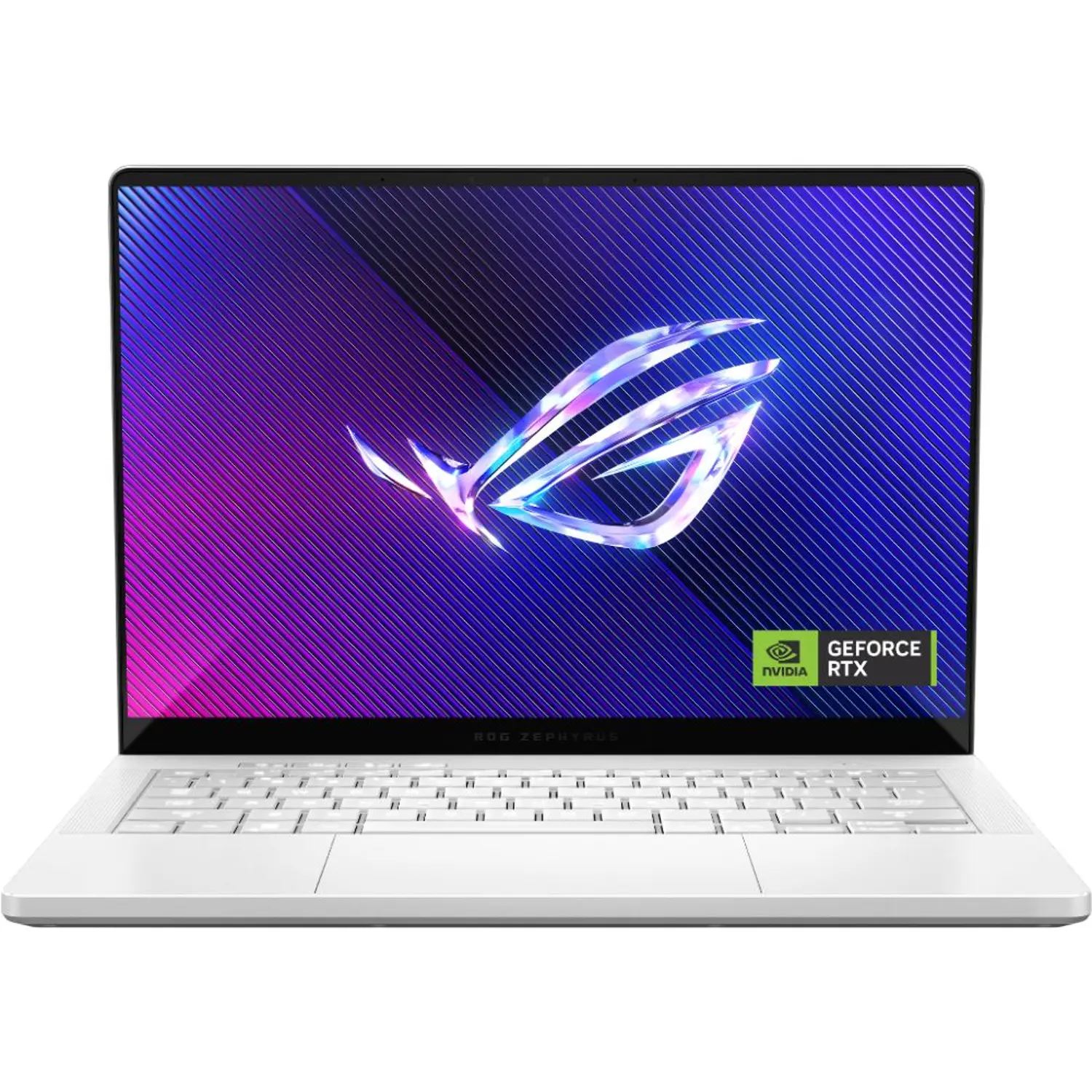 Asus ROG Zephyrus G14 Gaming (2025) Laptop – AMD Ryzen 9-270 / 14inch 3K / 1TB SSD / 16GB RAM / 8GB NVIDIA GeForce RTX 5050 Graphics / Windows 11 Home / English & Arabic Keyboard / Platinum White / Middle East Version