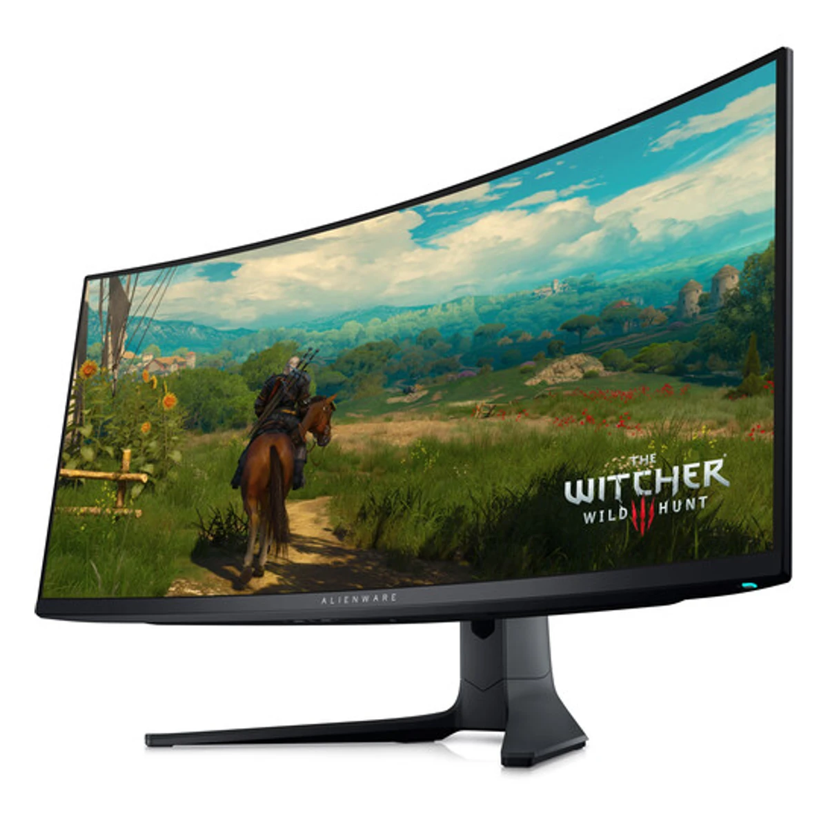 ALIENWARE DELL Alienware AW3423DWF 34-inch Curved QD-OLED 165Hz Gaming Monitor (QD-OLED, 3440x1440, 165Hz, 0.1ms GtG, HDR10) - AW3423DWF NEW