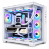 Gaming PC Ryzen 9 9950X3D RTX 5080 16GB 32GB DDR5 1TB NVMe SSD – White RGB