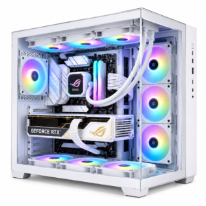 Gaming PC Ryzen 9 9950X3D RTX 5080 16GB 32GB DDR5 1TB NVMe SSD – White RGB