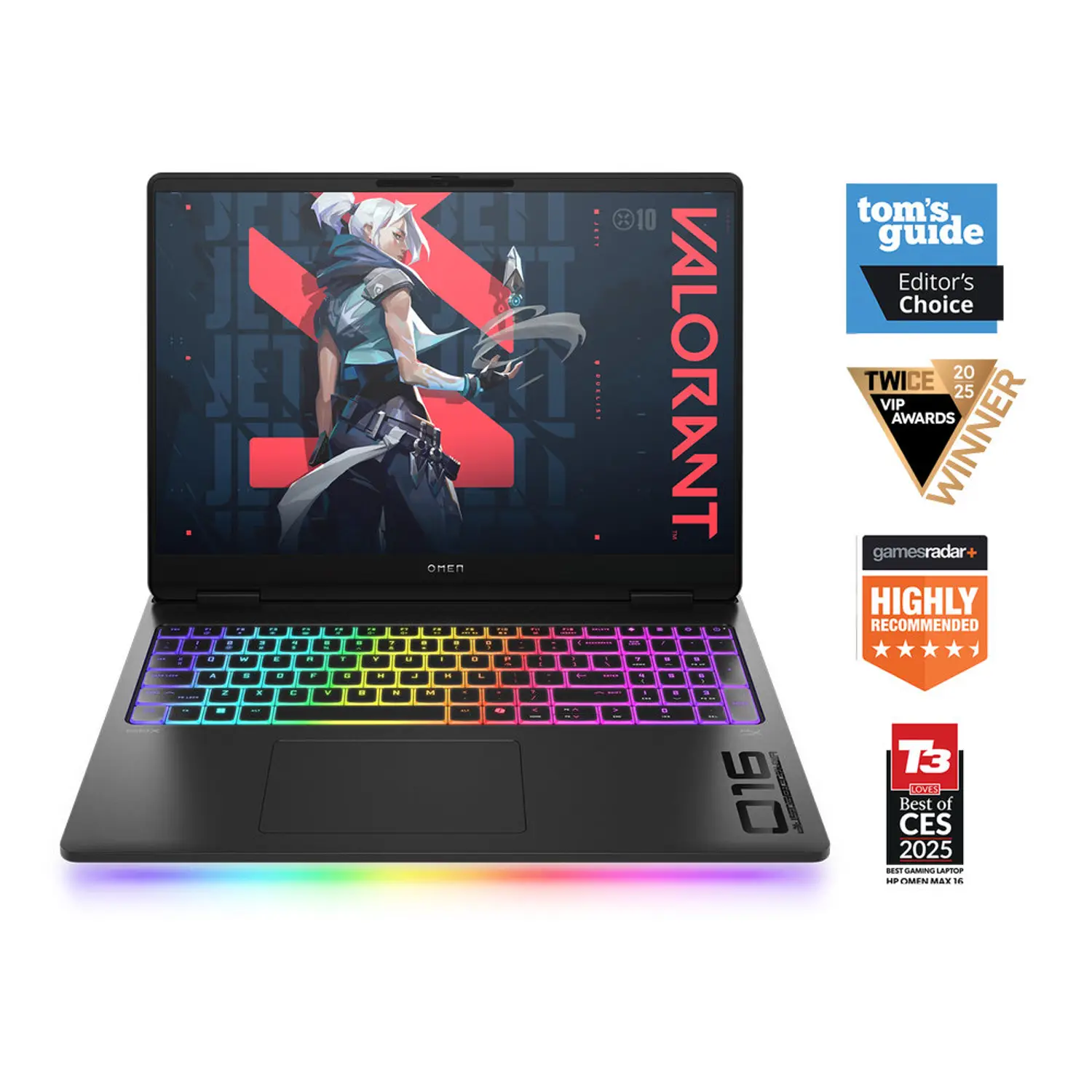 HP OMEN MAX 16 Gaming Laptop Ultra 9 275HX 64GB RAM 2TB SSD RTX 5080 16GB Used